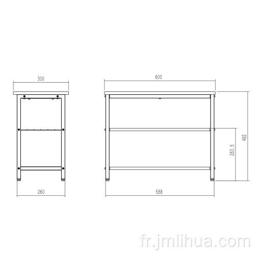 Banc de rangement pour chaussures pour la maison